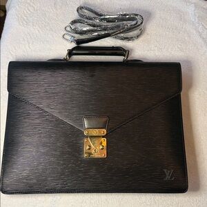 Louis Vuitton Business Bag M54422 Serviette Conseiller (Free 42” shoulder strap)